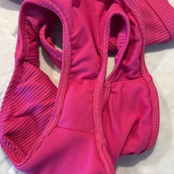 Abercrombie Kids High Neck Two Piece Ribbed Swimsuit. Size 7/8 - Picture 5 of 6